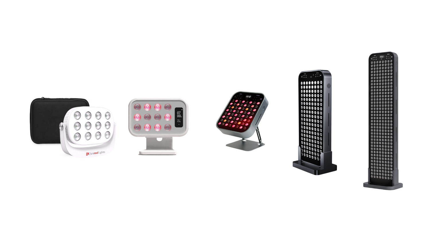 Desired Lights Full Range of Red Light Therapy Devices
