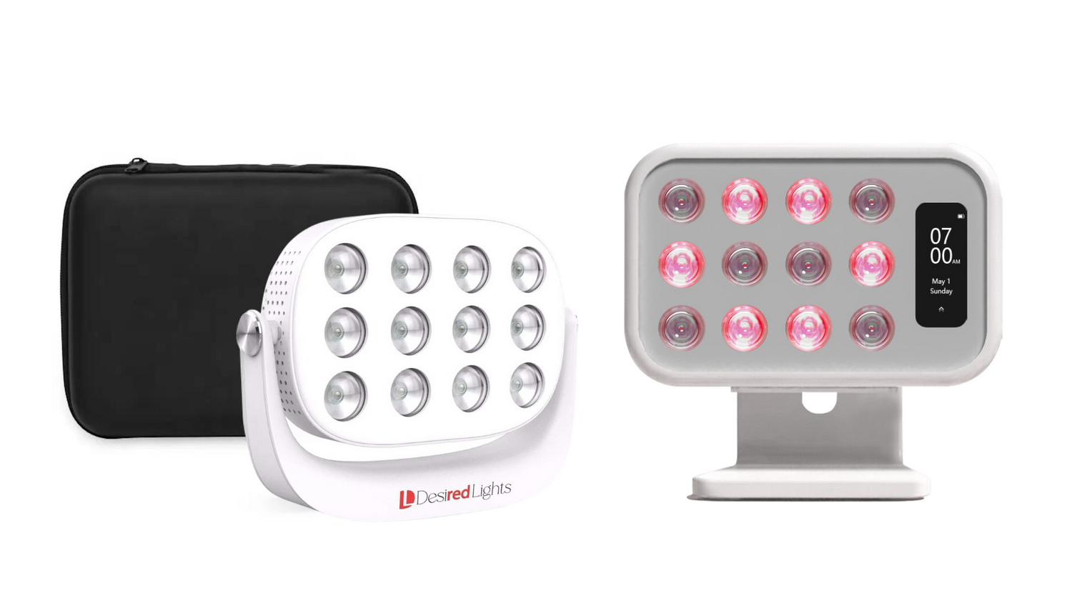 Desired Lights Portable Red Light Therapy Devices EQUIP & NOOR